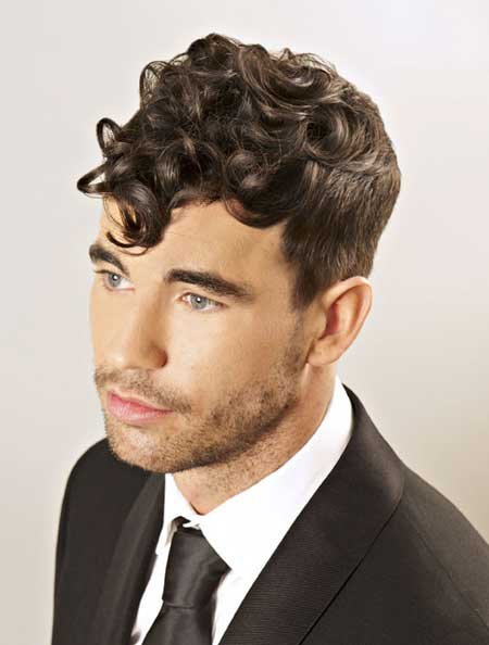 Cool haircuts for curly hair men 2015