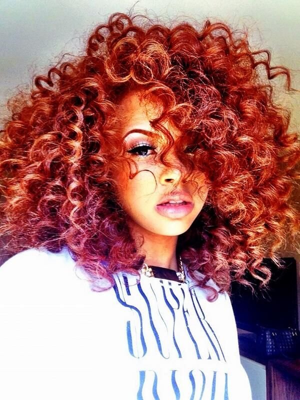 Gorgeous curly hairs