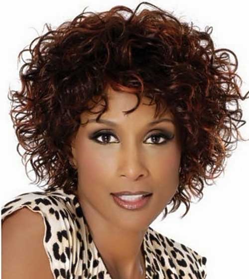 Short curly hairstyles for black women