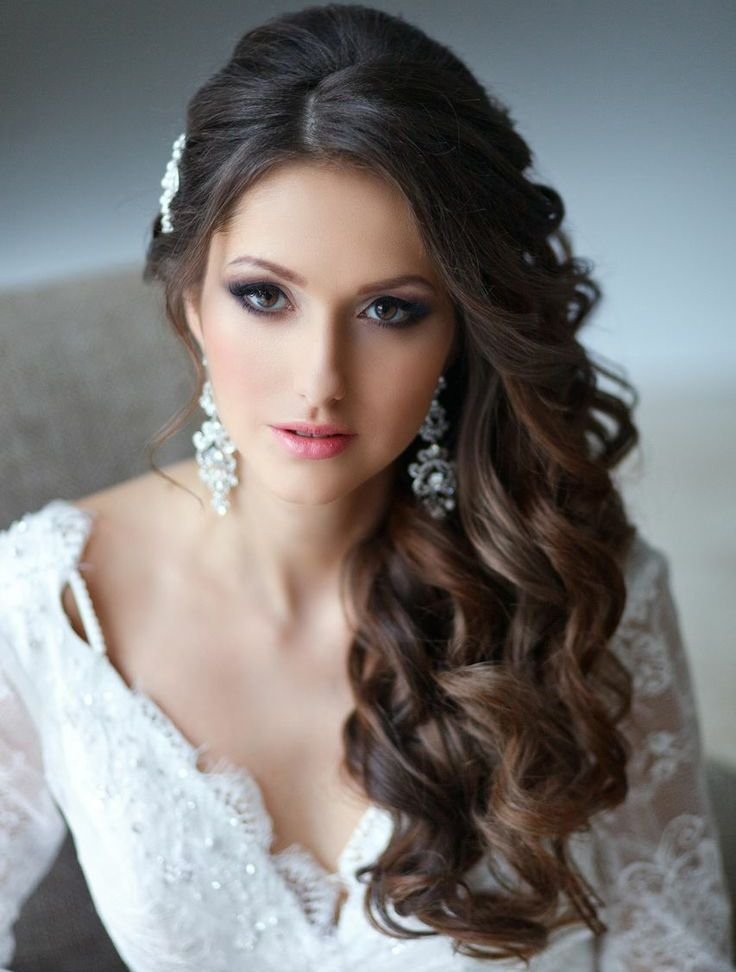 Side Swept Hairstyles Wedding