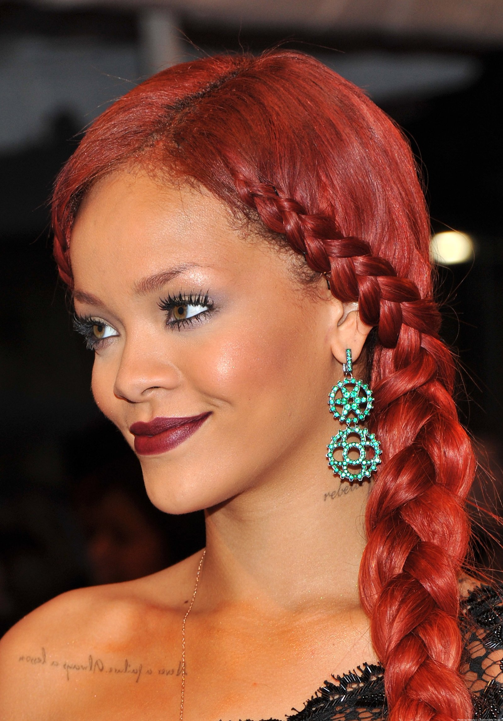 NEW YORK, NY - MAY 02: Rihanna attends the "Alexander McQueen: Savage Beauty" Costume Institute Gala at The Metropolitan Museum of Art on May 2, 2011 in New York City. (Photo by Stephen Lovekin/Getty Images)