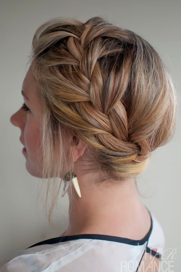 Crown French Braids