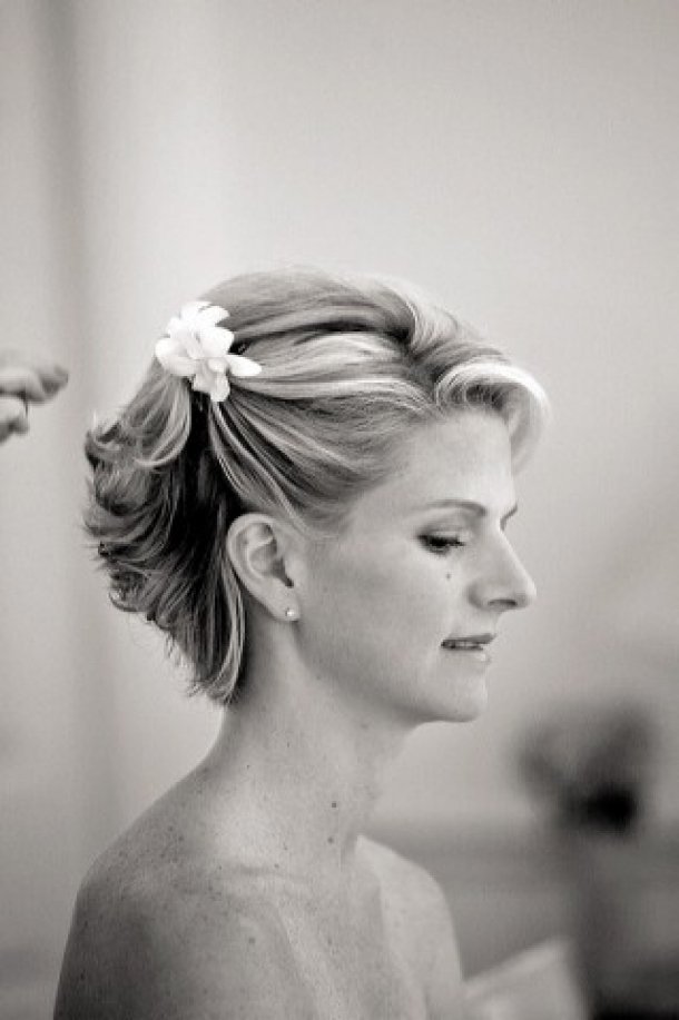 Hairstyle Short Hair Wedding Ideas...