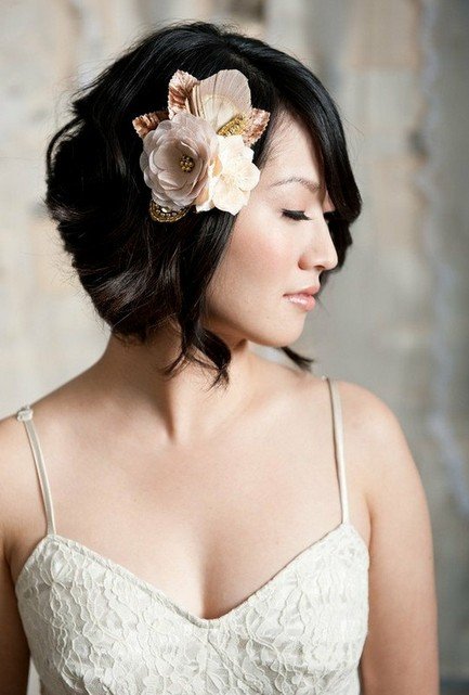 Hairstyle Short Hair Wedding... Pics