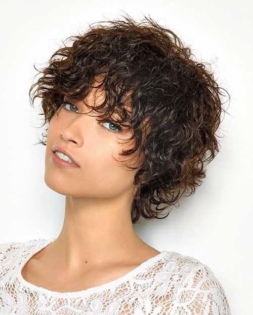 Short Curly Thick Hairstyles 2016