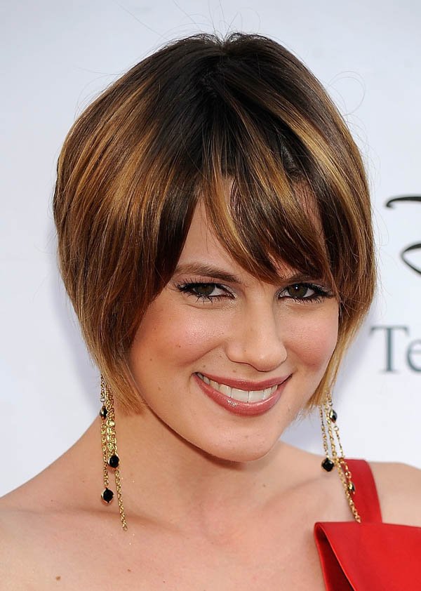 Short Hairstyles Women Thick Hair