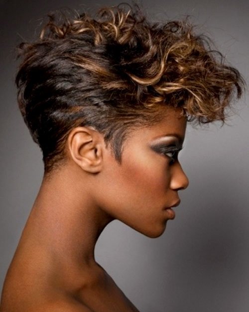 Short Hairstyles for Black Women Curly