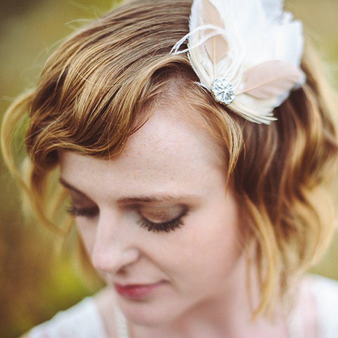 Short Wedding Hairstyles for Brides