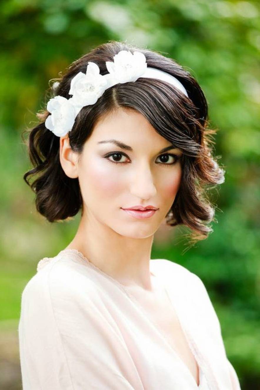 25+ Best of wedding hairstyles for natural short hair