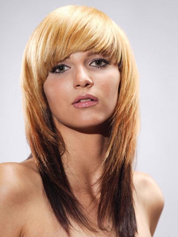 Hairstyle with Bangs for Long Hair