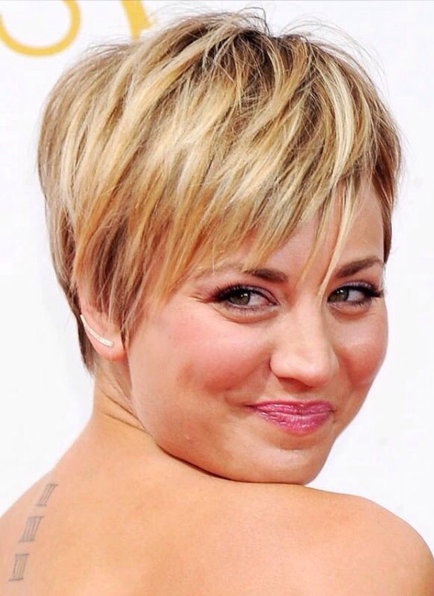 Pictures Of Short Hairstyles For Round Faces 32