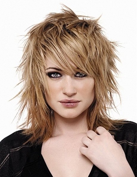 Layered Choppy Hairstyle Medium Haircuts