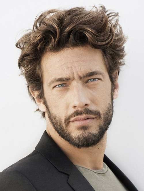 wavy hairstyles for men