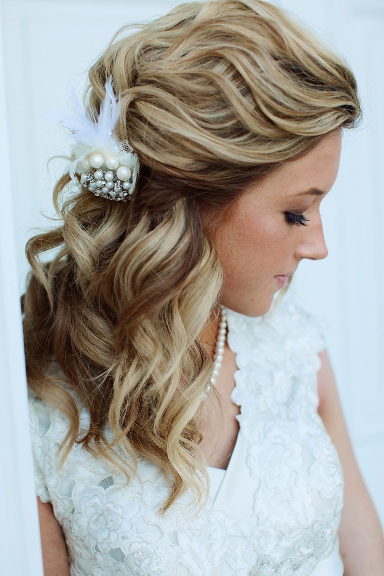 medium hairstyles bridesmaid