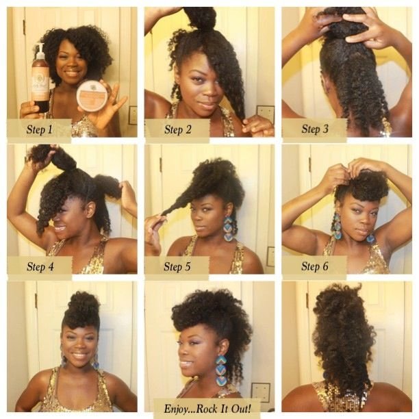 black hairstyles tutorial