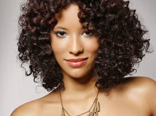 Sensational Medium Length Curly Hairstyle For Thick Hair ...