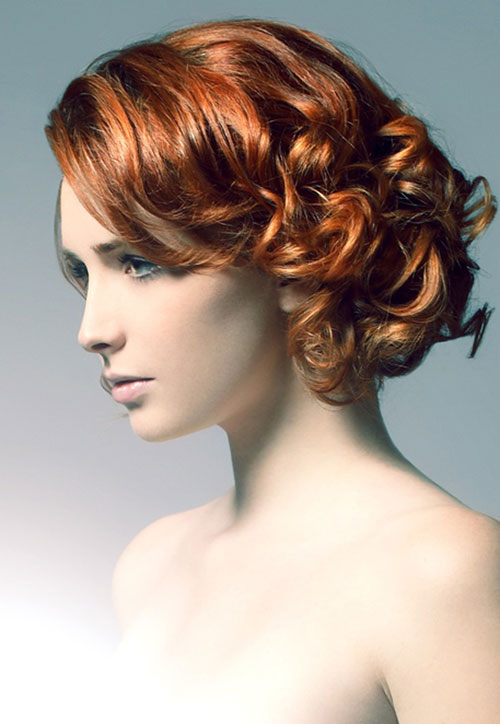 Short Curly Hair Prom Hairstyles