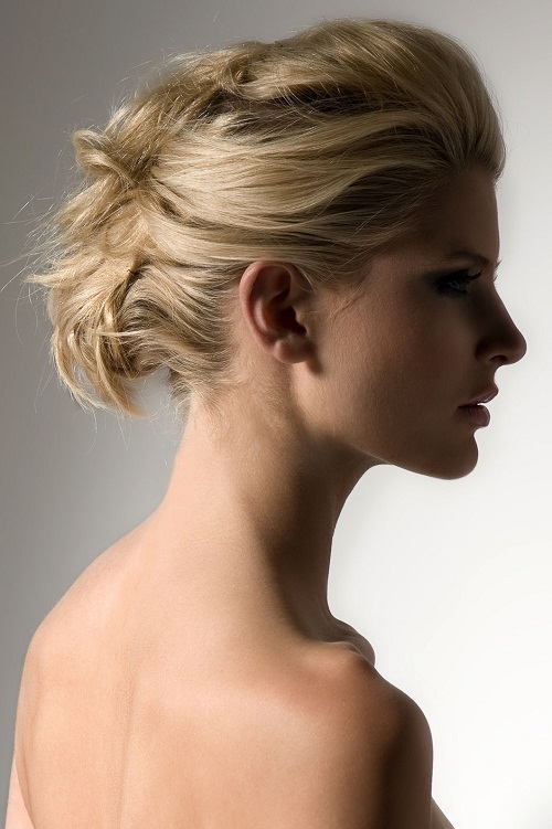 Shoulder Length Updo Hairstyles